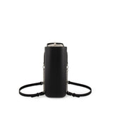 Fenn Pattern Silver Handbag In Black