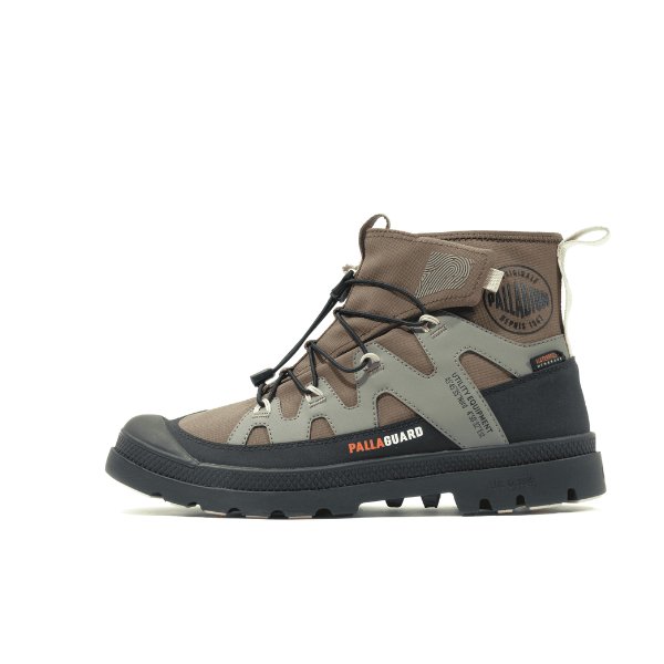 Palladium 74383 Mens Pampa Lite+ Xplora Wp+ Shoes Olive Night