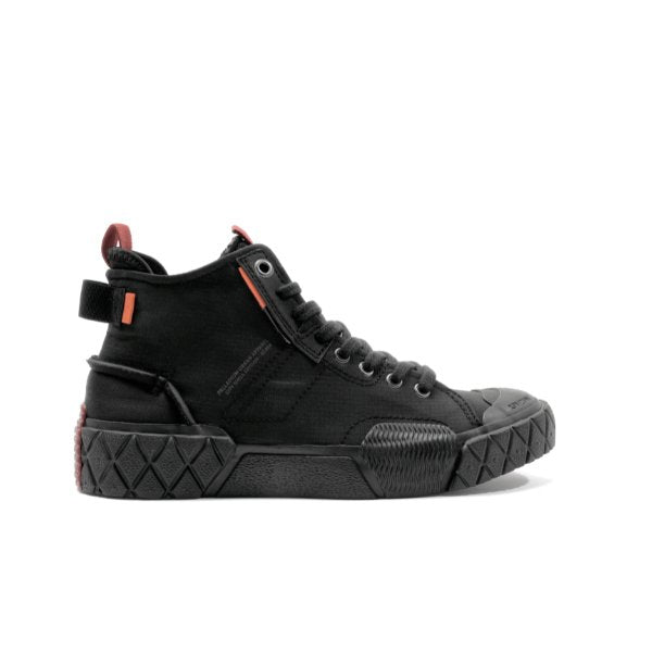 Palladium Mens Ace City Shell Chukka Shoes In Black