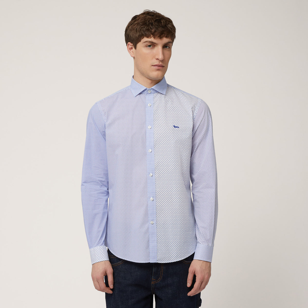 Harmont & Blaine Cnn008013180I Shirt Blue