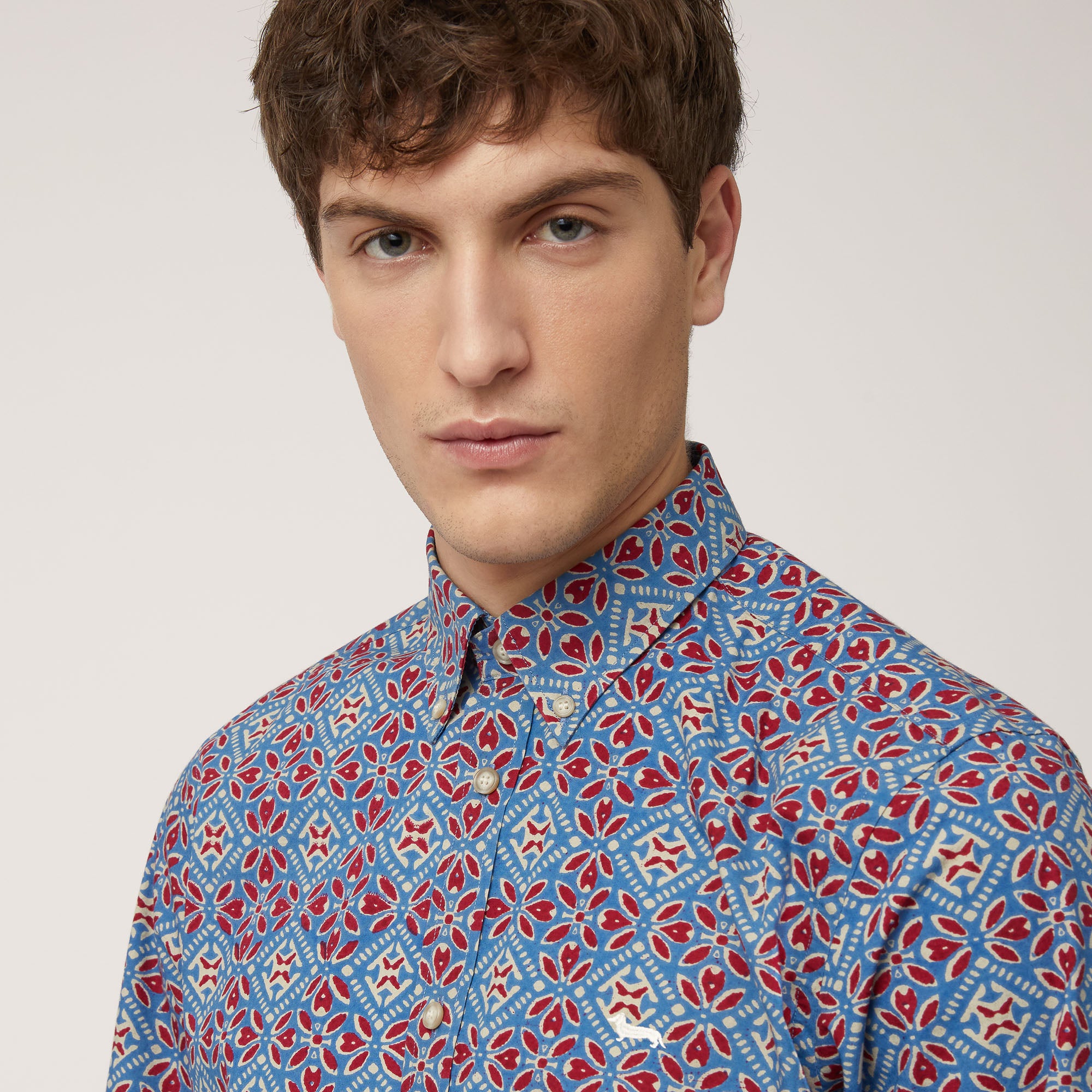 Harmont & Blaine Crn001013202M  Shirt Blue Multi