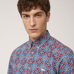 Harmont & Blaine Crn001013202M  Shirt Blue Multi