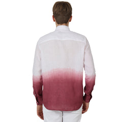 Harmont & Blaine Crn567013370N  Shirt White & Burgandy