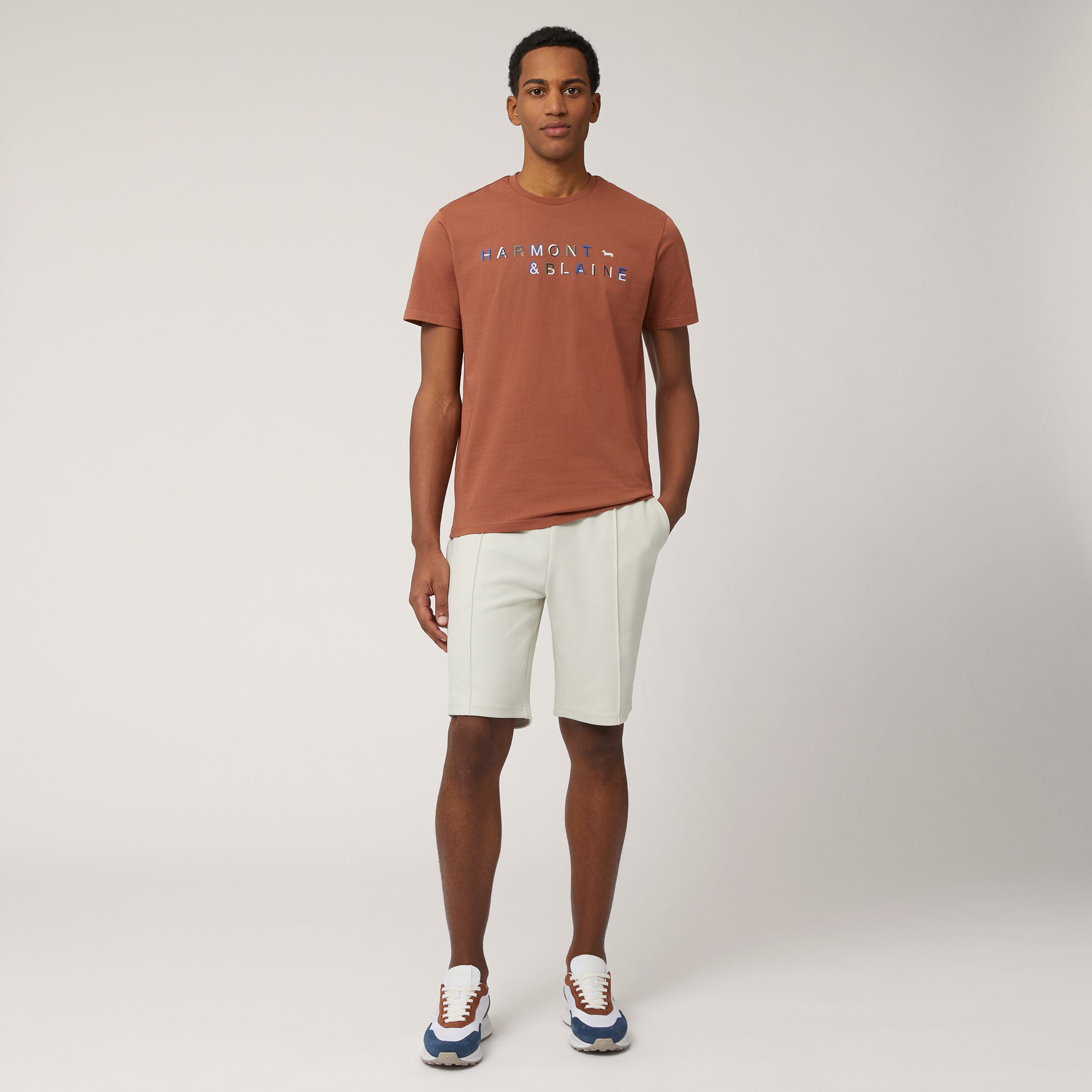 Harmont & Blaine Irn249021824 T-Shirt Brick