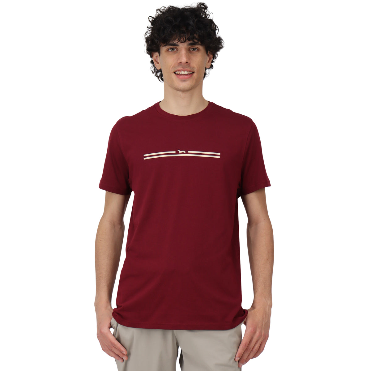 Harmont & Blaine Irn261021055 T-Shirt Maroon
