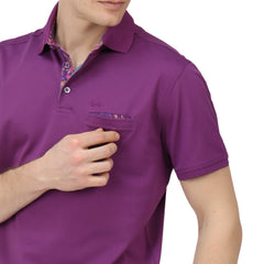 Harmont & Blaine Lrn372021215 Polo Golfer Purple