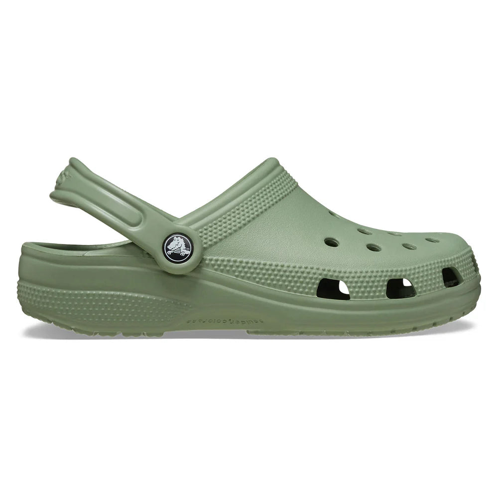 Crocs Unisex Classic Shoes In Moss
