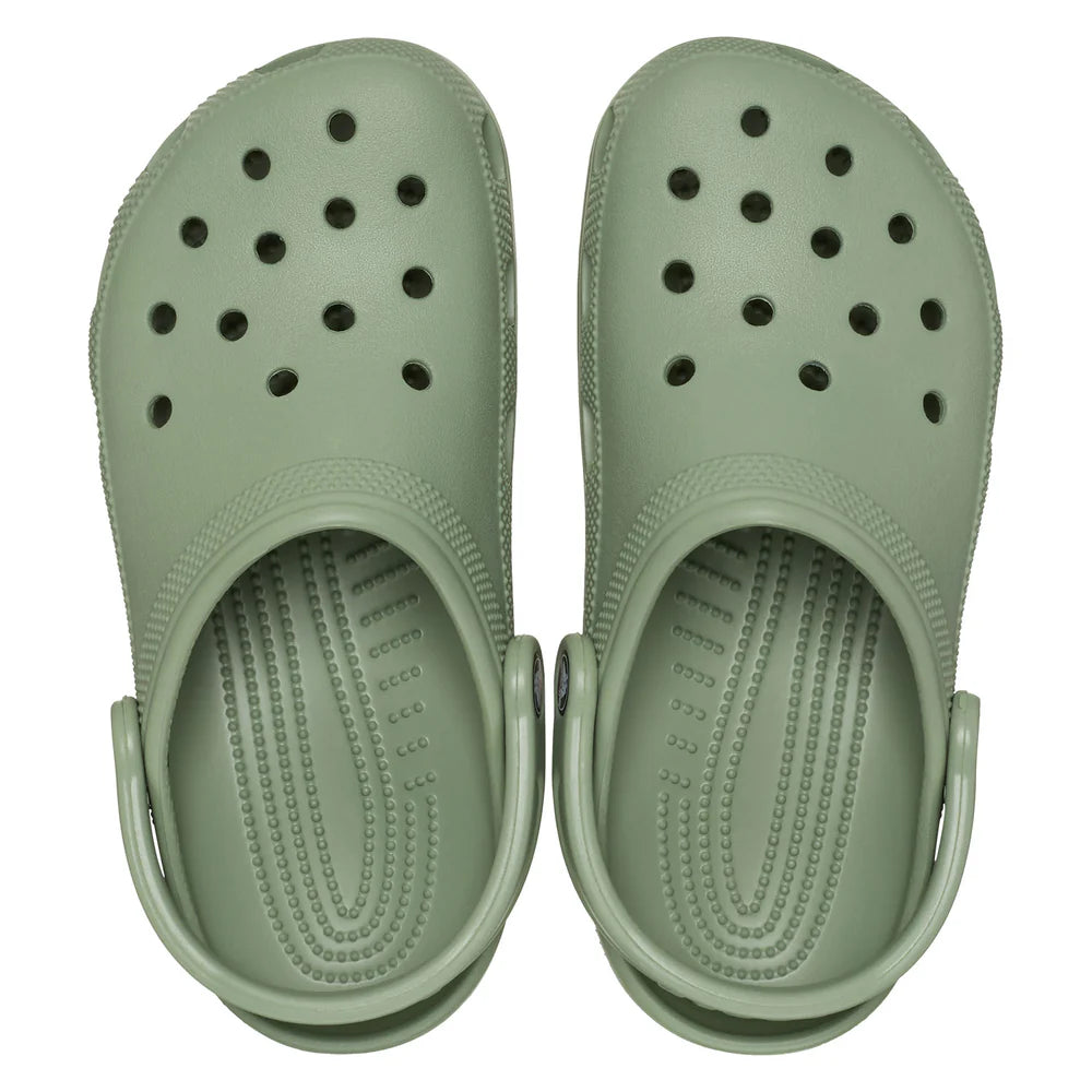 Crocs Unisex Classic Shoes In Moss