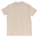 Icon Milano Mens Short Sleeves T-Shirt In Apricot