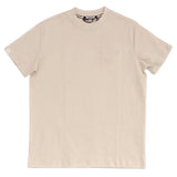 Icon Milano Mens Short Sleeves T-Shirt In Apricot