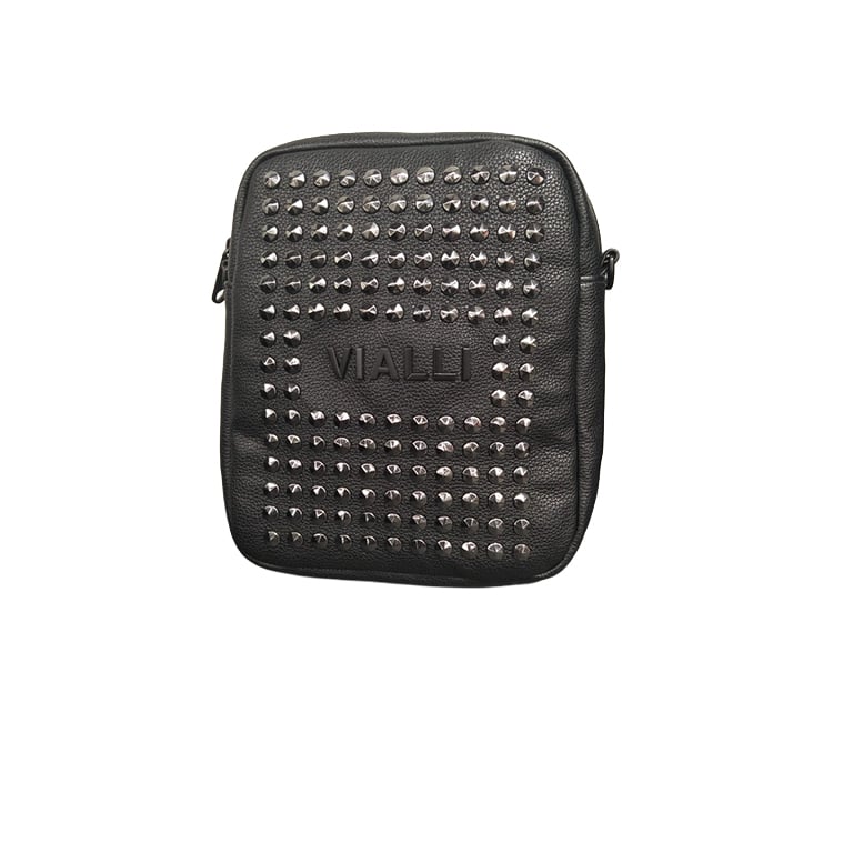 Vialli Mens Laraine Sling Bag In Black
