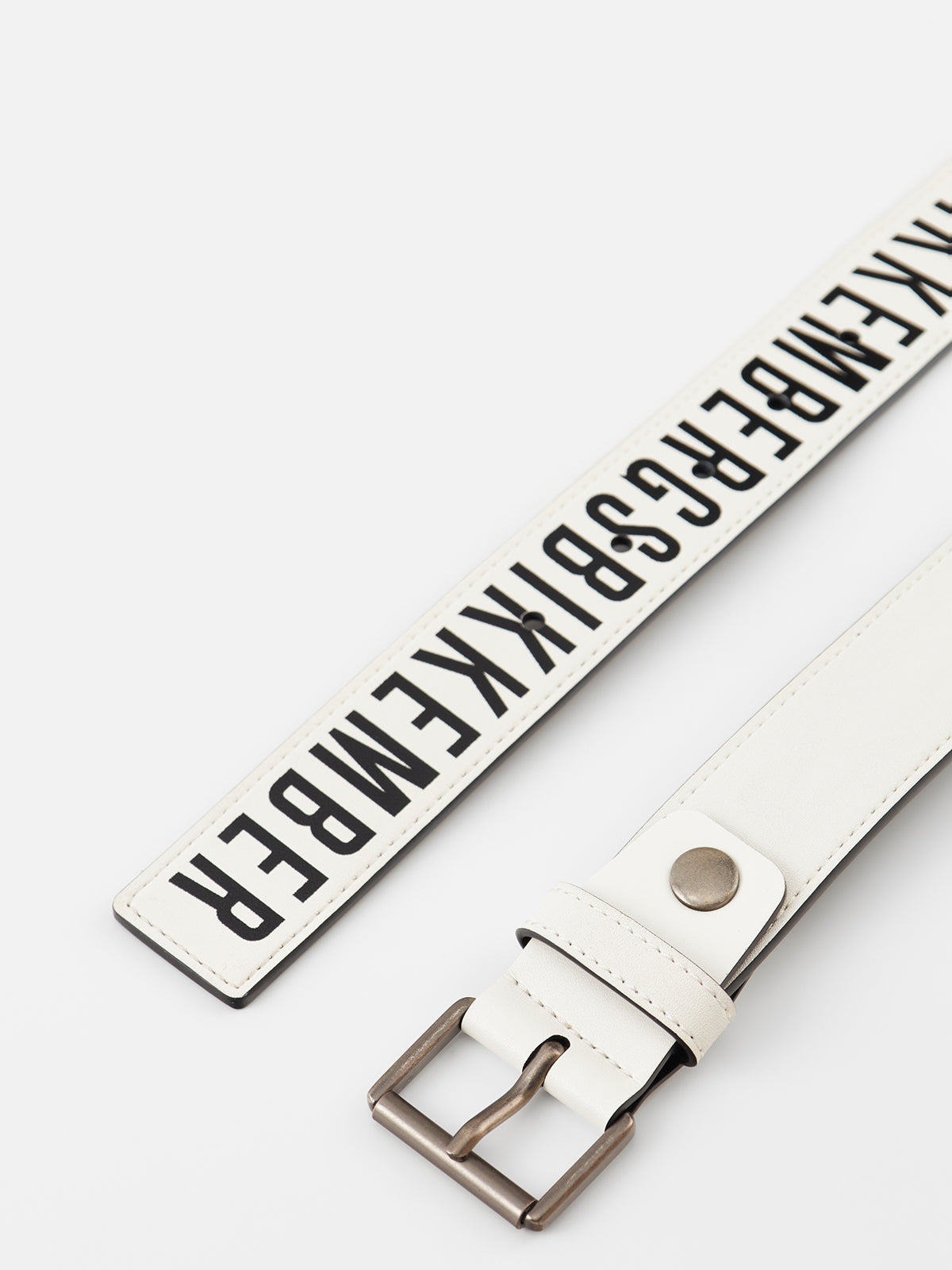 Bikkemberg Principe Belt In White