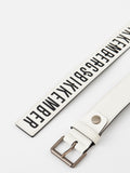Bikkemberg Principe Belt In White