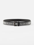 Bikkemberg Principe Printed Belt In Cobalt