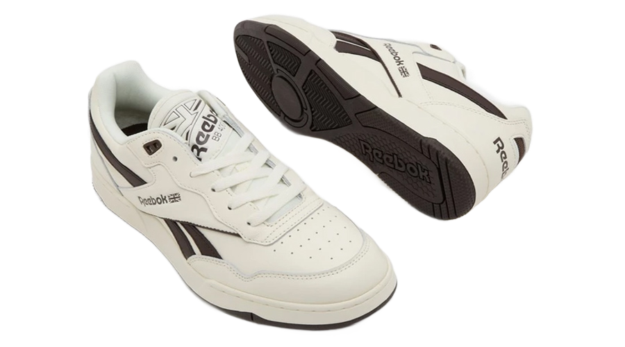 Reebok Unisex Basketbball 4000 Shoes In Chalk & Brown
