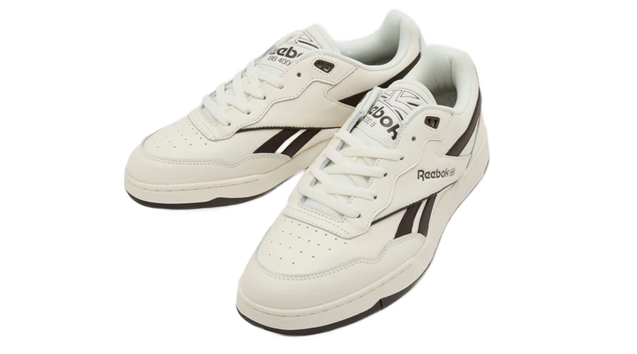 Reebok Unisex Basketbball 4000 Shoes In Chalk & Brown