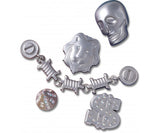Crocs Bling Bling 5 Pack Plugs In Neutral