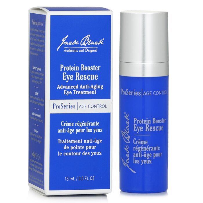 Jack Black Protein Booster Eye Rescue with Peptides Antioxidants & Organic Omega-3