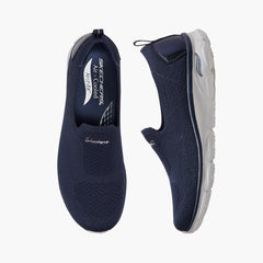 Skechers Womens Navy Arch Fit Sunny Shoes