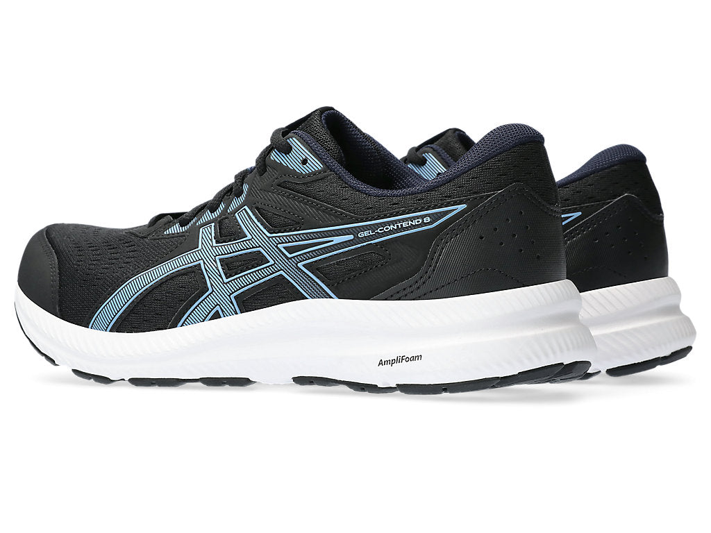 Asics 1011B492 Mens Gel-Contend 8 Shoes 011 Black/Blue Bliss