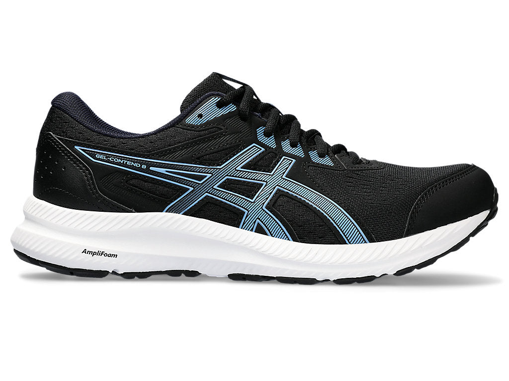 Asics 1011B492 Mens Gel-Contend 8 Shoes 011 Black/Blue Bliss