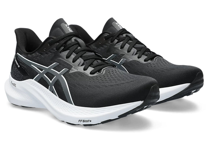 Asics Mens Gt-2000 12 Shoes In Black/Carrier Grey