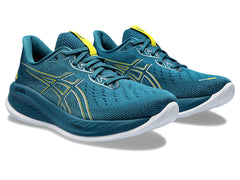 Asics 1011B792 Mens Gel-Cumulus 26 Shoes 400 Evening Teal/Bright Yellow