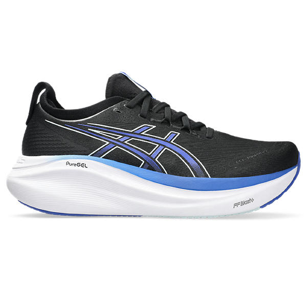 Asics Mens Gel -Nimnus Shoes In Dark Cobalt and Black