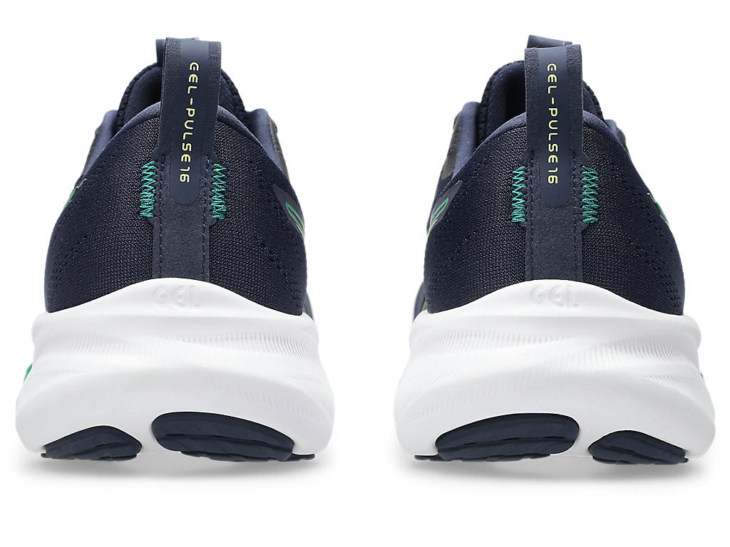 Asics Mens Gel-Pulse Shoes In Midnight and Lucid Blue