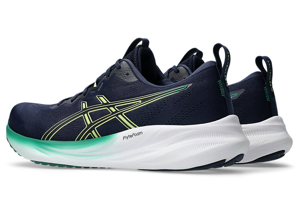 Asics Mens Gel-Pulse Shoes In Midnight and Lucid Blue