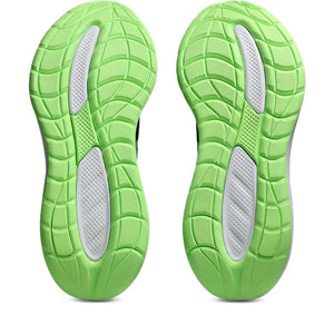 Asics Mens Gel-Cumulus 28 Shoes In Black/Illuminate Green