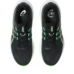 Asics Mens Gel Cumulus Shoes In Black And Green