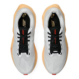 Asics Mens Novablast 6 Sneakers In White/Orange Glow