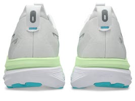 Asics Mens Gel-Kayano 33 Shoes In White/Energy Aqua