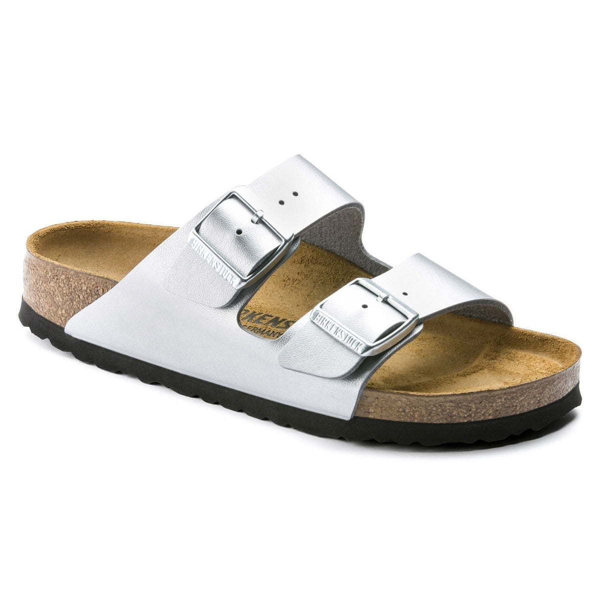 Birkenstock Arizona 1012283 Birko-Flor N Silver