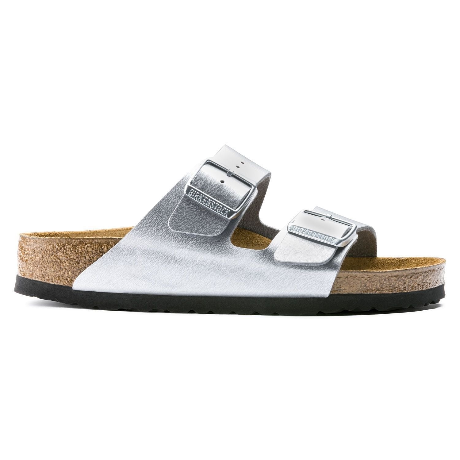 Birkenstock Arizona 1012283 Birko-Flor N Silver