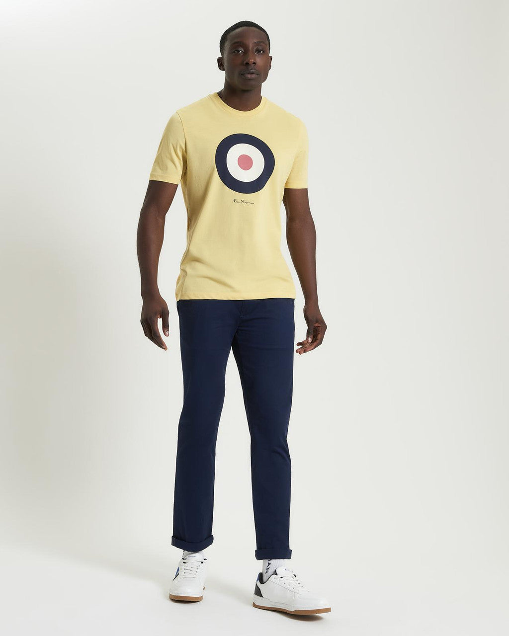 Ben Sherman Mens Target Wheat T-Shirt