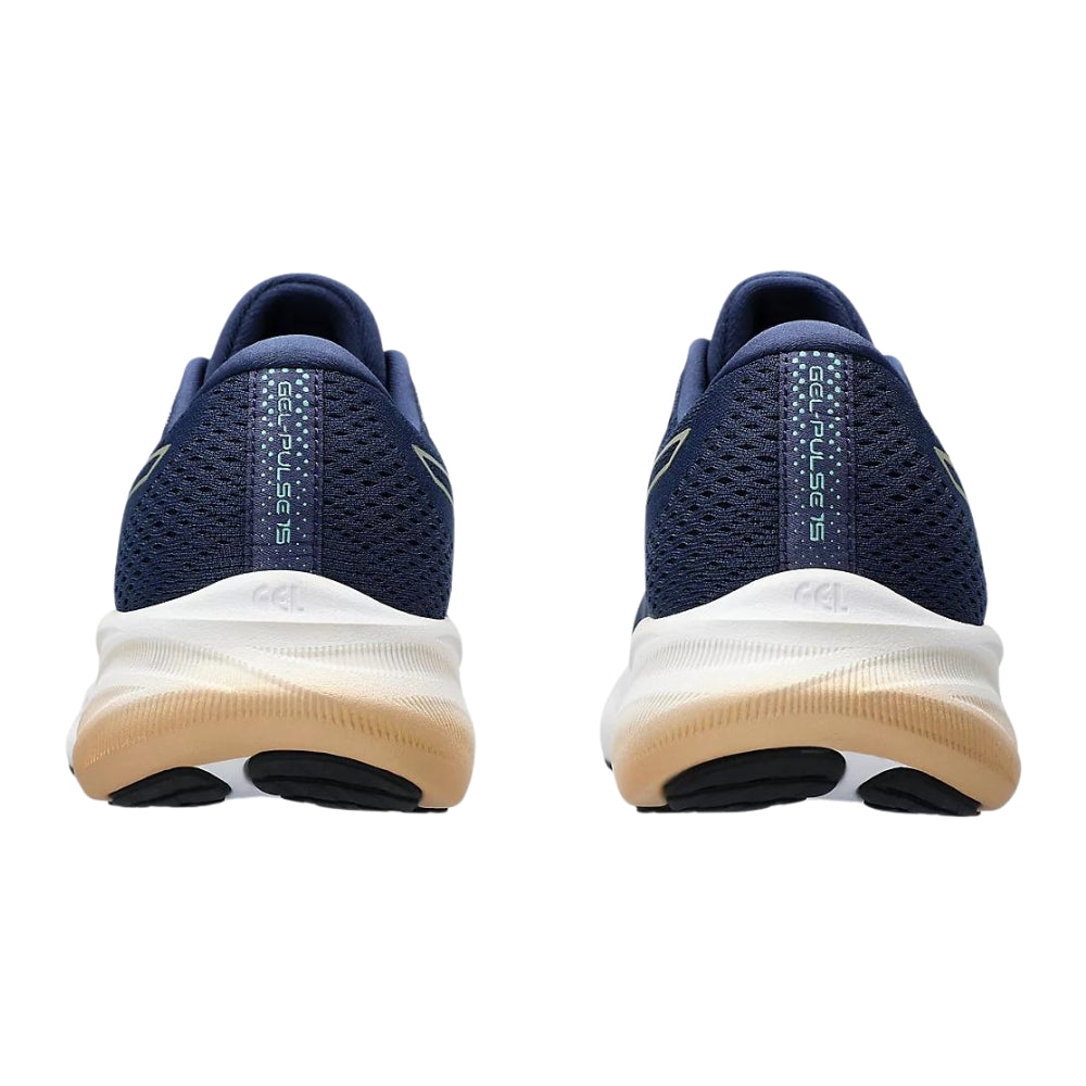 Asics Womens Gel-Pulse 15 Shoes In Blue Expanse/Champagne
