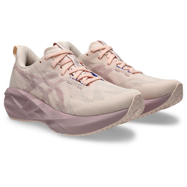 Asics Womens Novablast 5 Shoes In Pearl Pink