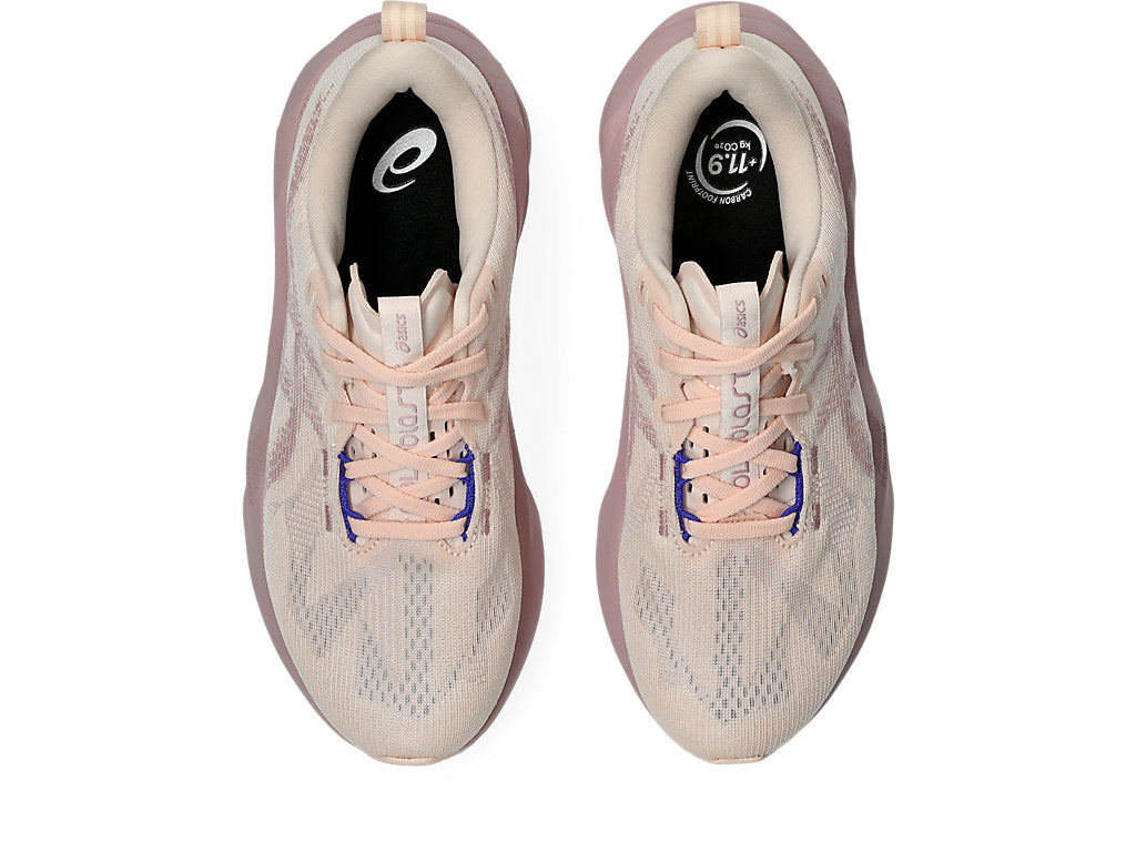 Asics Womens Novablast 5 Shoes In Pearl Pink/Morganite