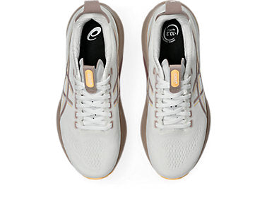 Asics Womens Gel-Kayano 32 Shoes In White/Orange Glow