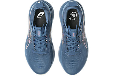 Asics Womens Gel-Kayano 33 Shoes In Grand Shark/Taro Purple