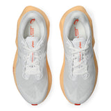 Asics Womens Novablast 6 Sneakers In White/Vivid Coral