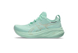 Asics Womens Gel-Nimbus 26 Shoes In Mint Tint/Pale Mint