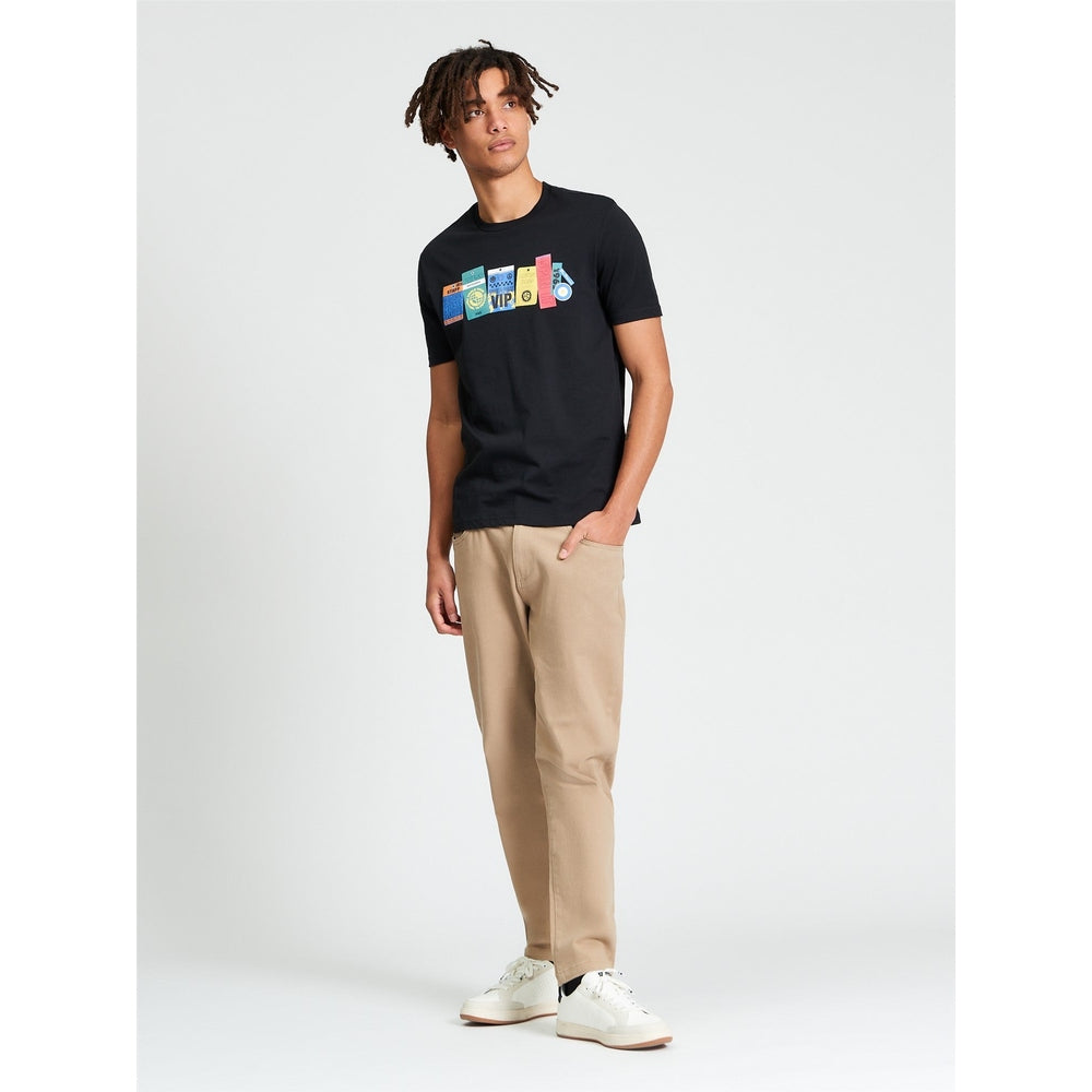 Ben Sherman Festival Pass T-Shirt In Black
