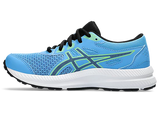Asics Kids Contend 8 Gs Shoes In Watercape/Black