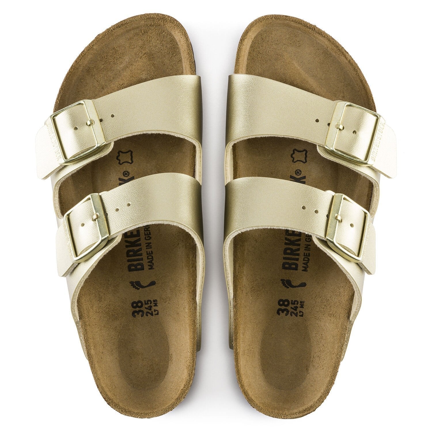 Birkenstock Arizona 1016111 Birko Gold