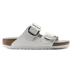 Birkenstock Arizona 1021583 Big Buckle Natural Leather White