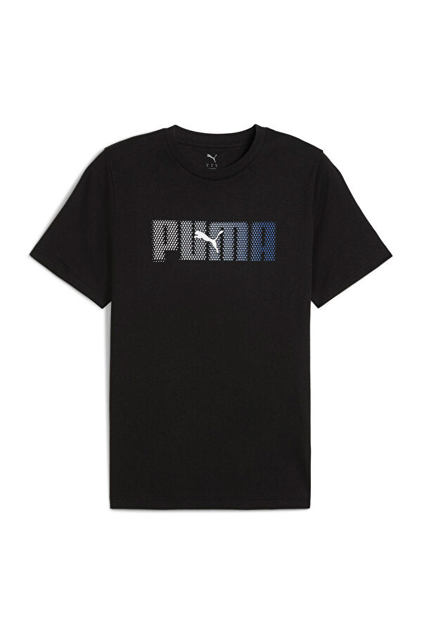 Puma Black Ess Logo Lab T-Shirt