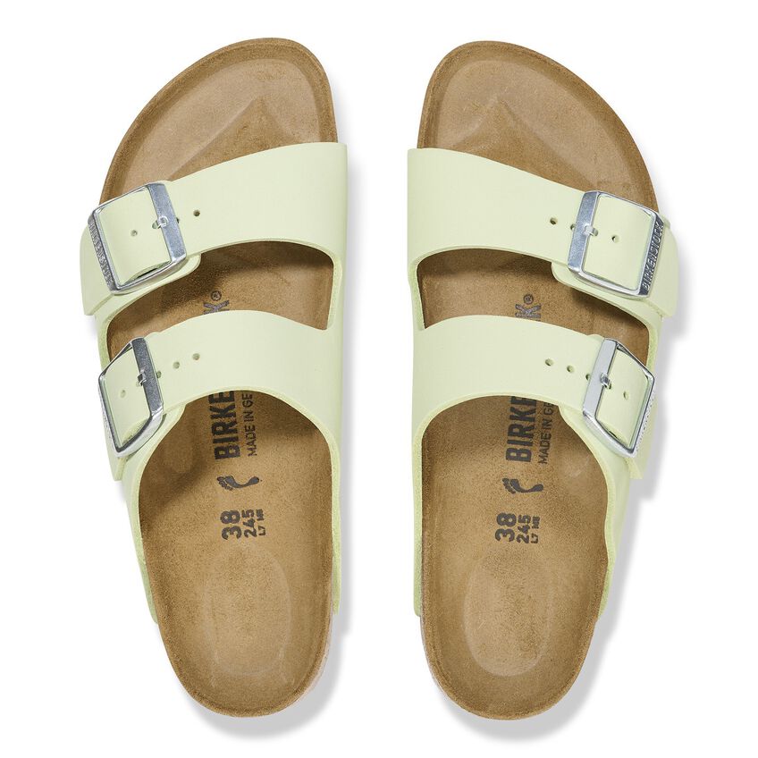 Birkenstock Arizona 1026710 Nubuk Leather Lime Green